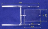 Scale Segler Schiebe Fenster 1:2,5