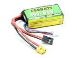 LiFe Akku EGOBATT 800 mAh - 6.6V (25C)